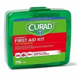 NEW Curad Compact First Aid Kit Compact Size